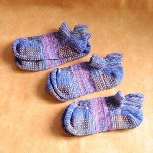 3-pair Bombas Hex Tec Breathable Ankle Socks Size L New